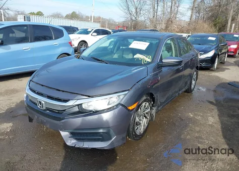 2016 Honda Civic Ex from USA, damaged, VIN 19XFC2F73GE234524